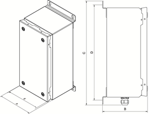 Transformadores encapsulados monofásicos Polylux IP dimensiones