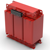 Autotransformador trifásico sin caja IP00 230V 400V