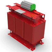 Autotransformador trifásico sin caja IP00 230V 400V