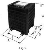 PC1600 Transformador de maniobra 1600VA 230-400-460V 24-48V